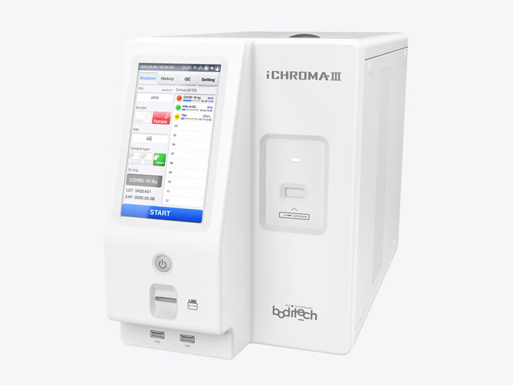 I - Chroma III Fully Auto Immunoassay Analyzer I - Chroma III Fully Auto Immunoassay Analyzer
